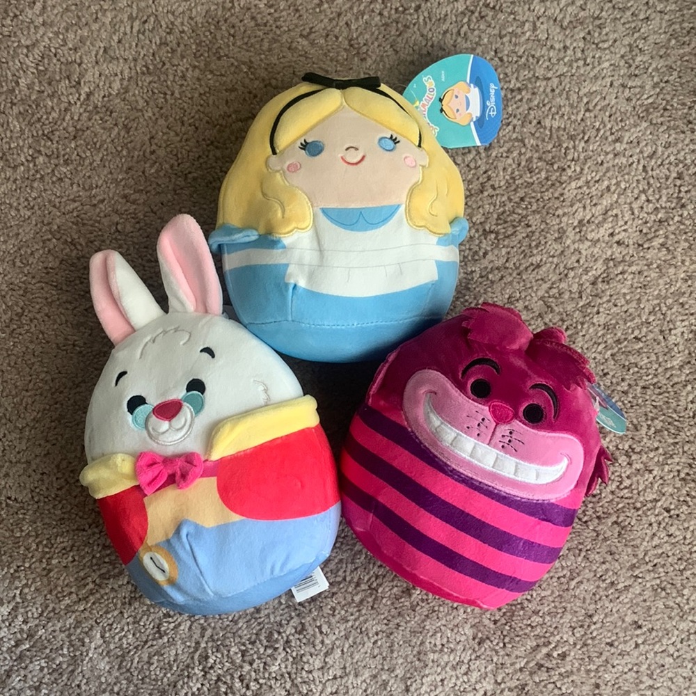 Alice and wonderland Squishmallow Collection!